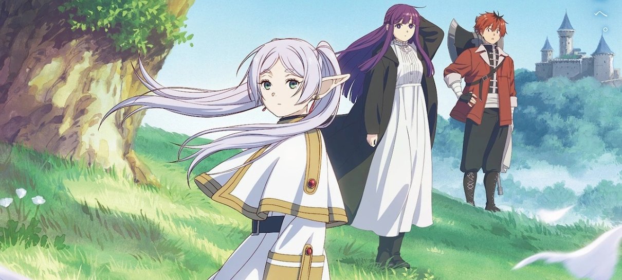 Capa de Frieren e a Jornada para o Além